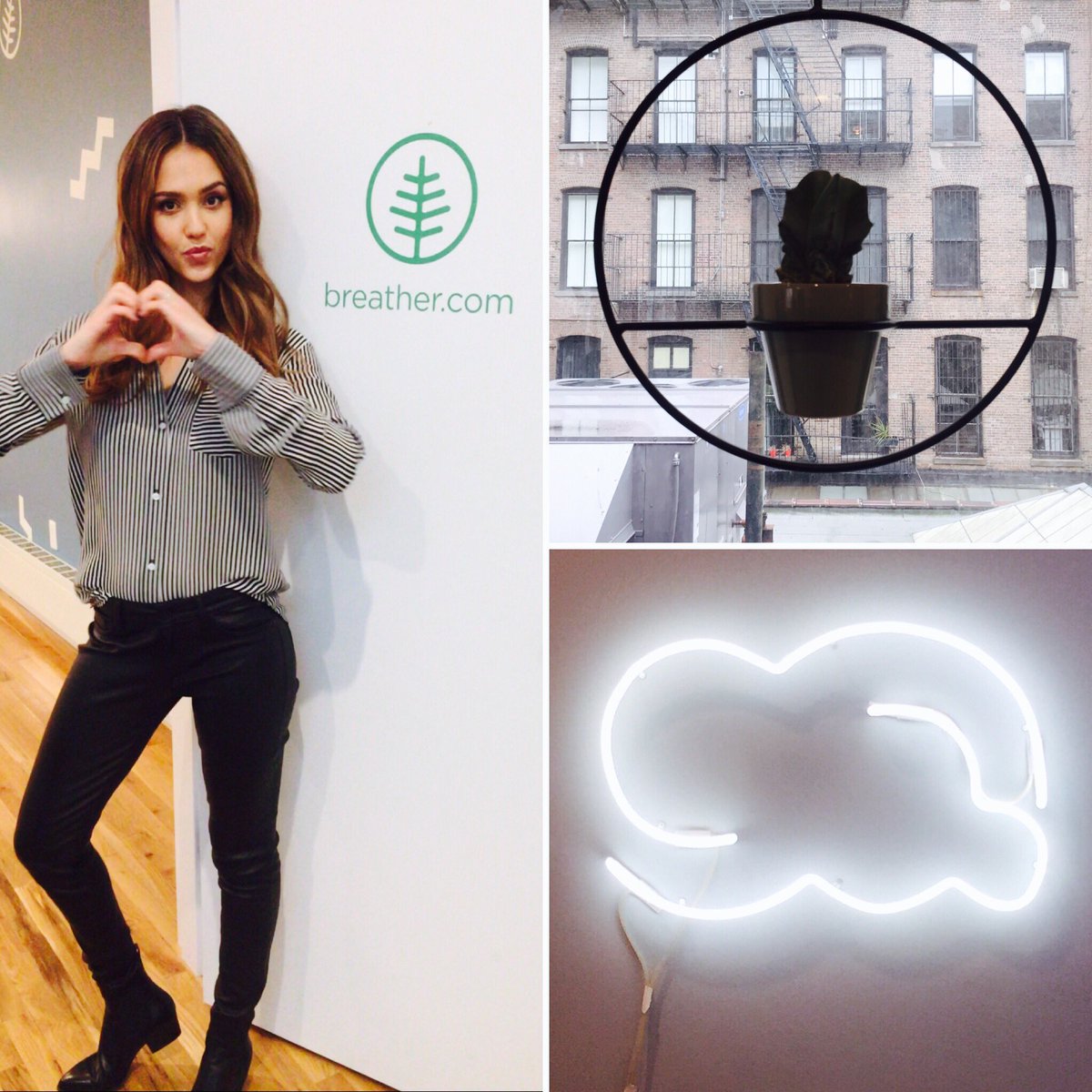 Love getting it all done at @breather in NYC today! Perfect for working, meeting and dreaming... 