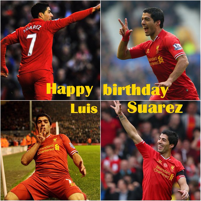 Luis Suarez’s Birthday Celebration | HappyBday.to