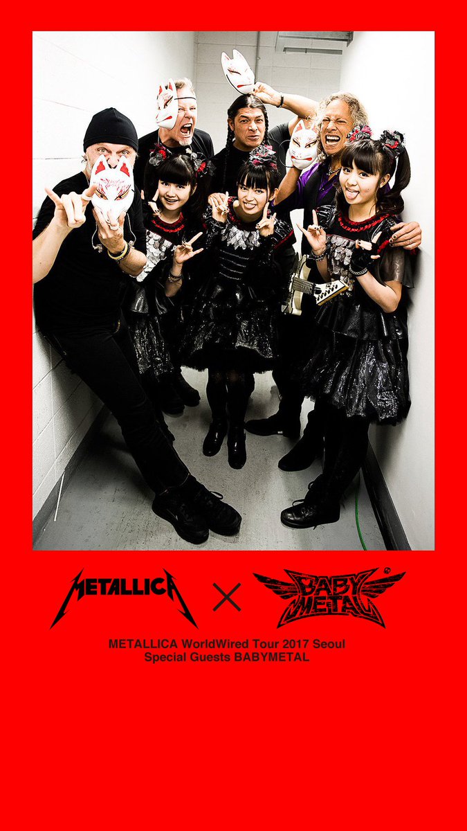 Babymetal メタリカと夢の競演 各ニュースサイト Babymatometal