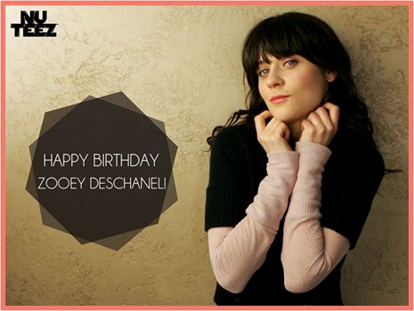 Zooey Deschanel&rsquo;s Birthday Celebration | HappyBday.to