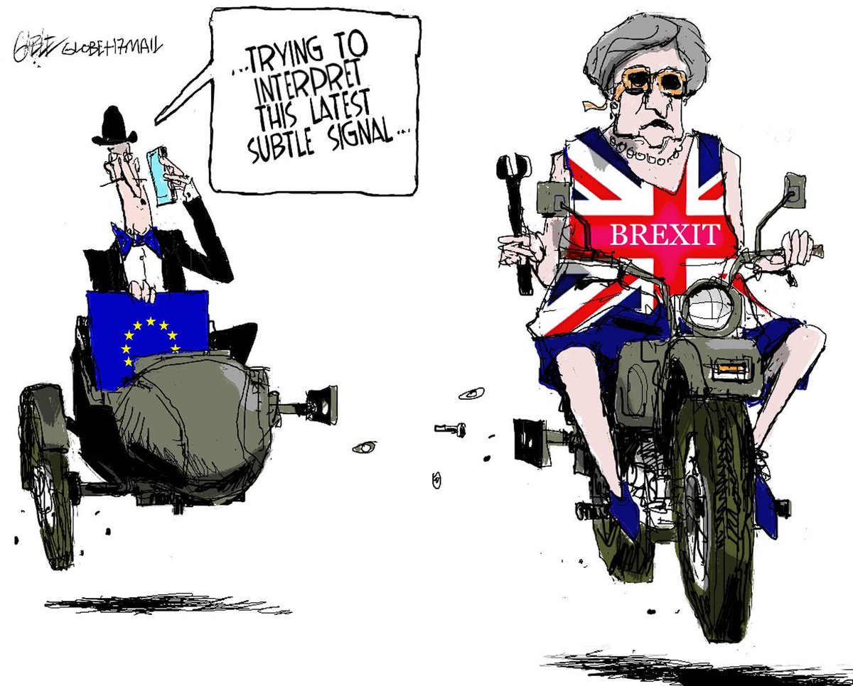 "brexit subtleties" today's editorial cartoon by brian gable. more