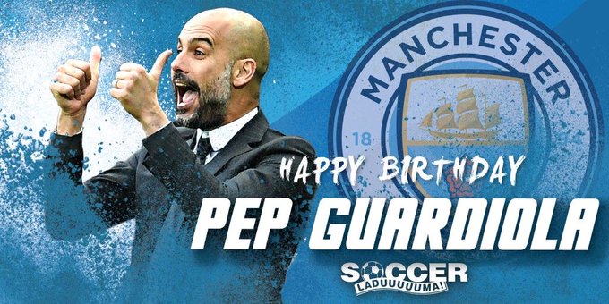 Pep Guardiola’s Birthday Celebration | HappyBday.to