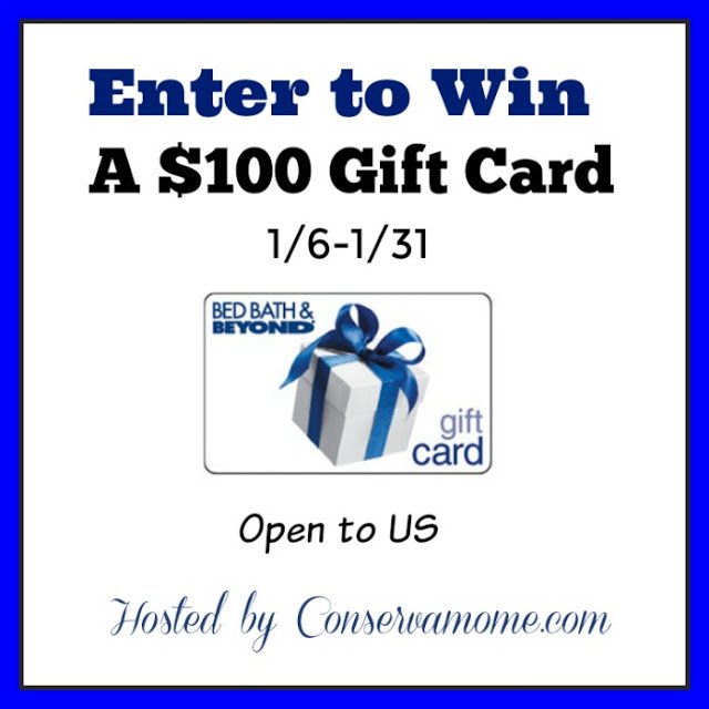 $100 Bed Bath & Beyond Gift Card Giveaway $100 Bed Bath & Beyond Gift Card Giveaway
