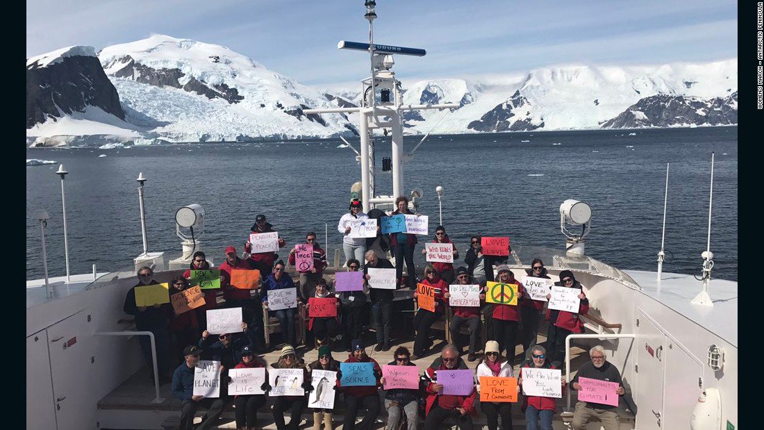RT @CNN: Yes, even people from Antarctica are joining the #WomensMarch movement https://t.co/hpoyM1daIO https://t.co/HvYtHifz0m