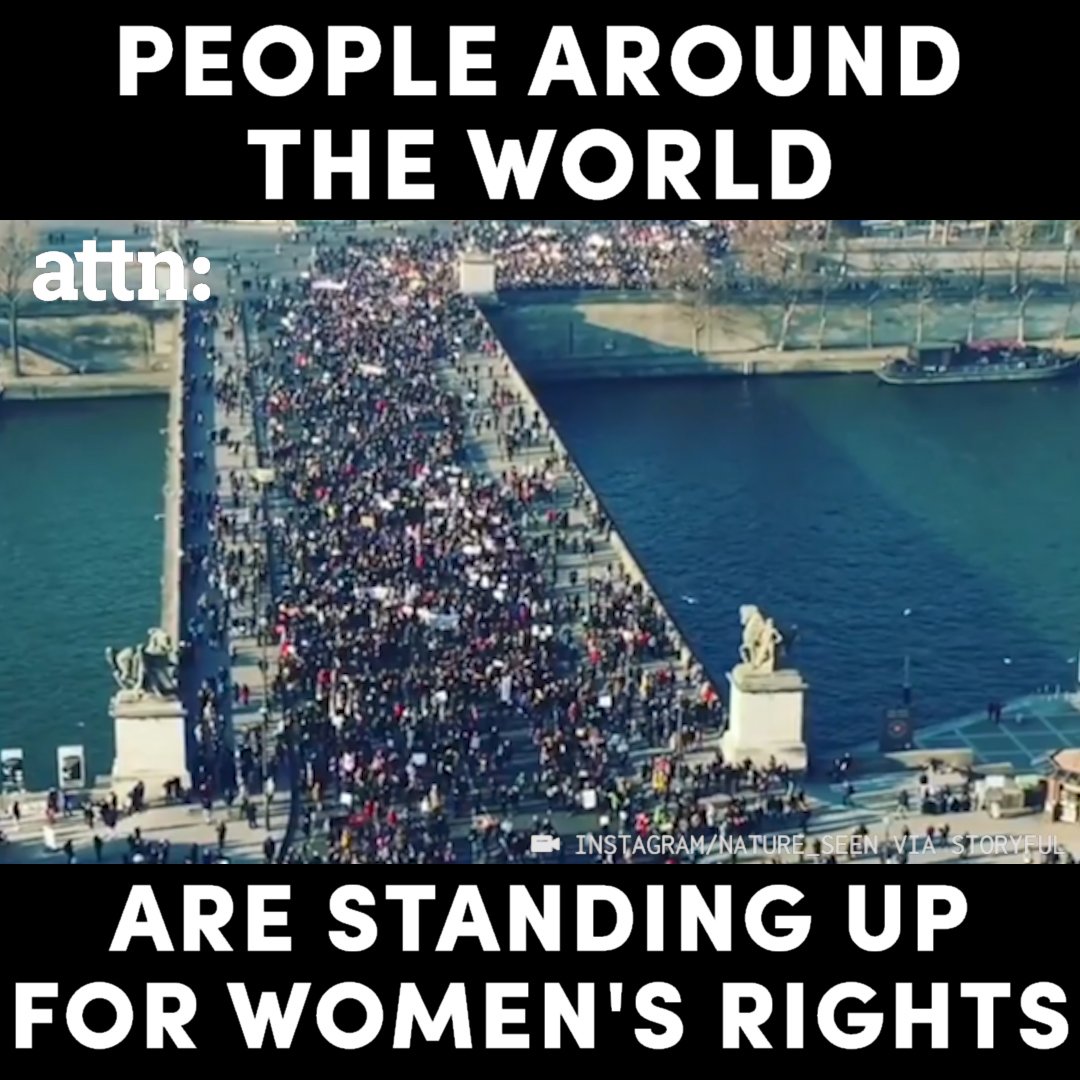 RT @attn: Huge crowds are marching worldwide for women's rights. https://t.co/jh5fDPcy0h