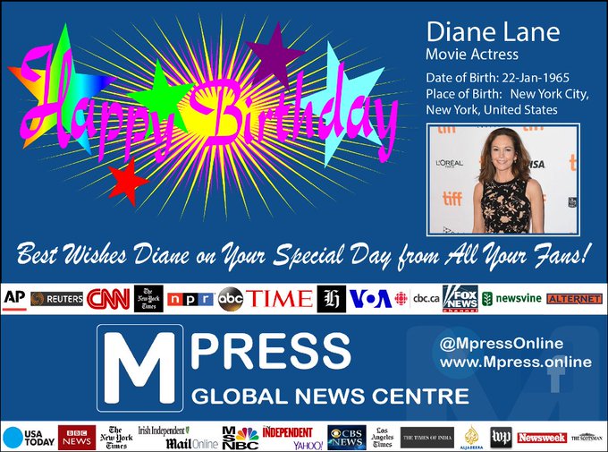 Diane Lane’s Birthday Celebration | HappyBday.to