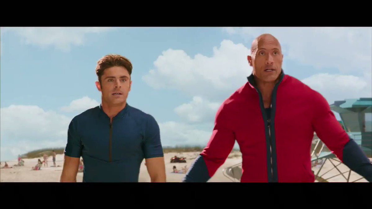 RT @AMCTheatres: .@therock & @zacefron are bringing the laughs in this new @BaywatchMovie spot! #BeBaywatch https://t.co/YTLEDd9ubb