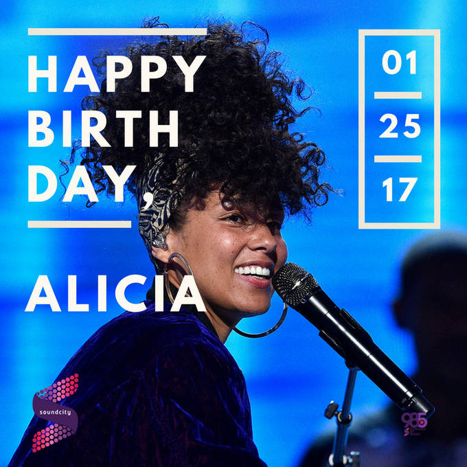 Alicia Keys’s Birthday Celebration | HappyBday.to