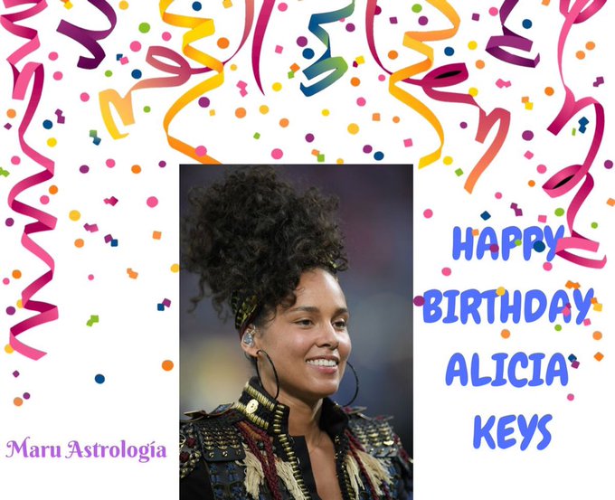 Alicia Keys’s Birthday Celebration | HappyBday.to