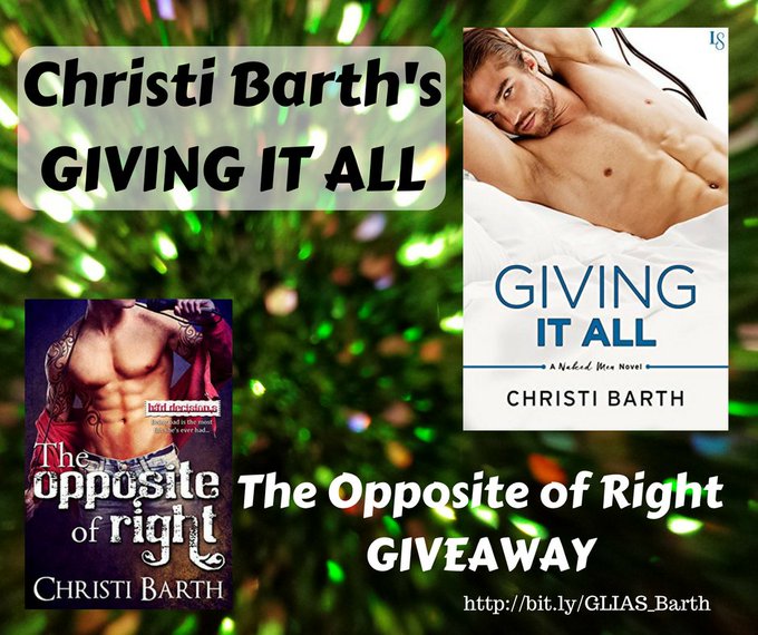 Christi Barth Gives it her All Christi Barth Gives it her All