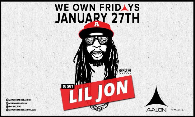 RT @MoheganSun: Are you ready to get outta your mind?! @LilJon will be at @AvalonMohegan on tonight at 9pm! https://t.co/1HkKCaCpzX