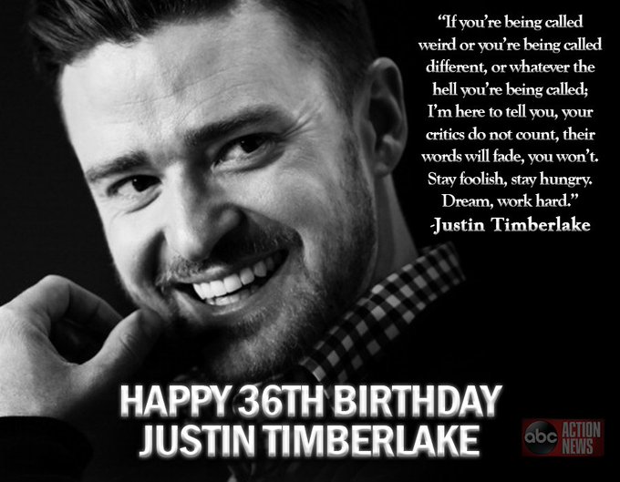 Justin Timberlake’s Birthday Celebration | HappyBday.to