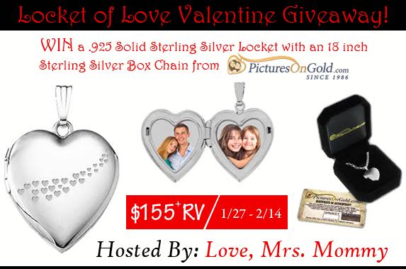 Locket of Love Valentine Giveaway Locket of Love Valentine Giveaway