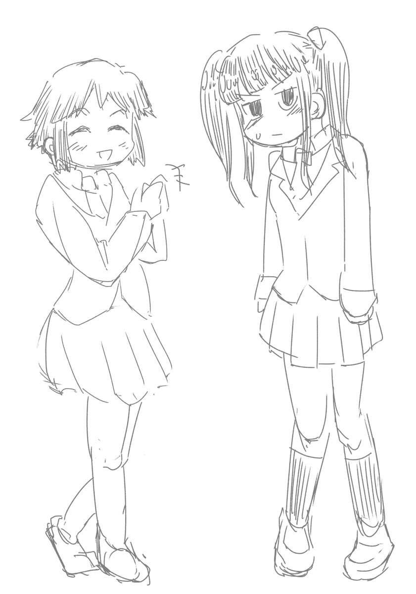 ツインテ何描こ…と思って横見たらド嬢があったので #ツインテールの日 ツインテ何描こ…と思って横見たらド嬢があったので #ツインテールの日