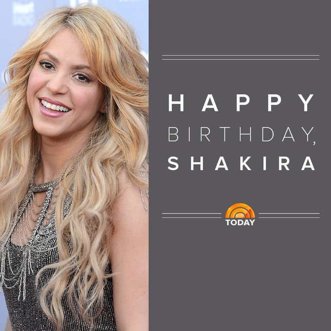 Shakira's Birthday Celebration | HappyBday.to