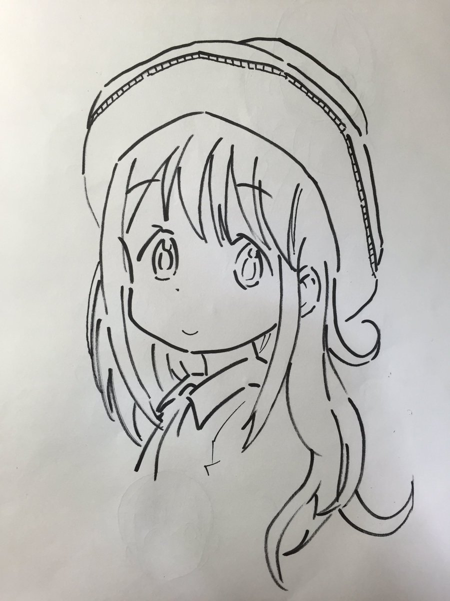 マッキーで3巻の裏表紙のアナを描いてみましたRTくださると嬉しいですわ#苺ましまろ #絵描きさんと繋がりたい マッキーで3巻の裏表紙のアナを描いてみましたRTくださると嬉しいですわ#苺ましまろ #絵描きさんと繋がりたい