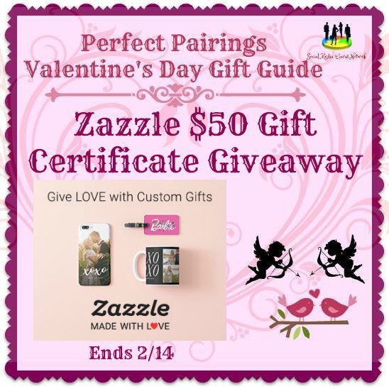 Zazzle $50 Gift Certficate #Giveaway Ends 2/14 #SMGN Zazzle $50 Gift Certficate #Giveaway Ends 2/14 #SMGN