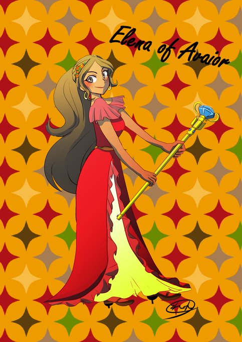 今後も彼女の活躍が楽しみです☀#ElenaOfAvalor #アバローのプリンセスエレナ 今後も彼女の活躍が楽しみです☀#ElenaOfAvalor #アバローのプリンセスエレナ