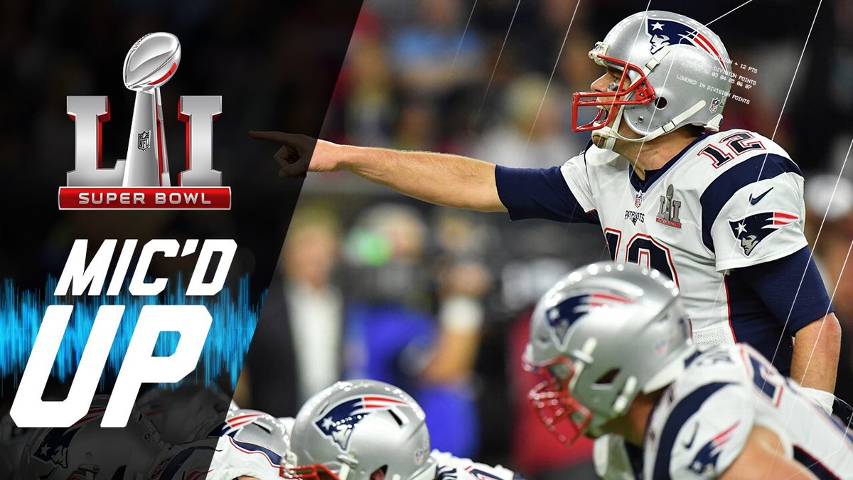 Video nfl films released the super bowl mic'd up highlights and it's