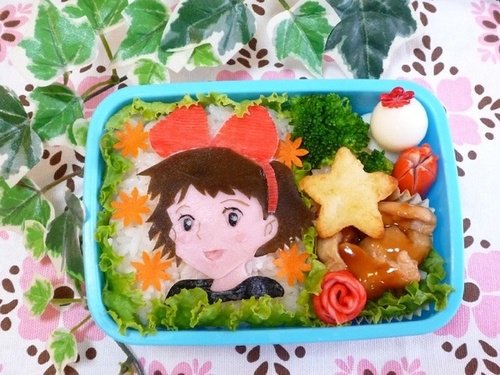 魔女宅弁当顔の部分ってどうやって作ってるんだろう?チーズと海苔?髪の毛は?こんなの作れるなんてすごいね 魔女宅弁当顔の部分ってどうやって作ってるんだろう?チーズと海苔?髪の毛は?こんなの作れるなんてすごいね
