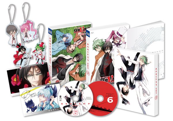 「サーヴァンプ」BD&DVD第6巻2月24日発売!映像特典OVA「Sleepy Life of SERVAMP#3」など 「サーヴァンプ」BD&DVD第6巻2月24日発売!映像特典OVA「Sleepy Life of SERVAMP#3」など