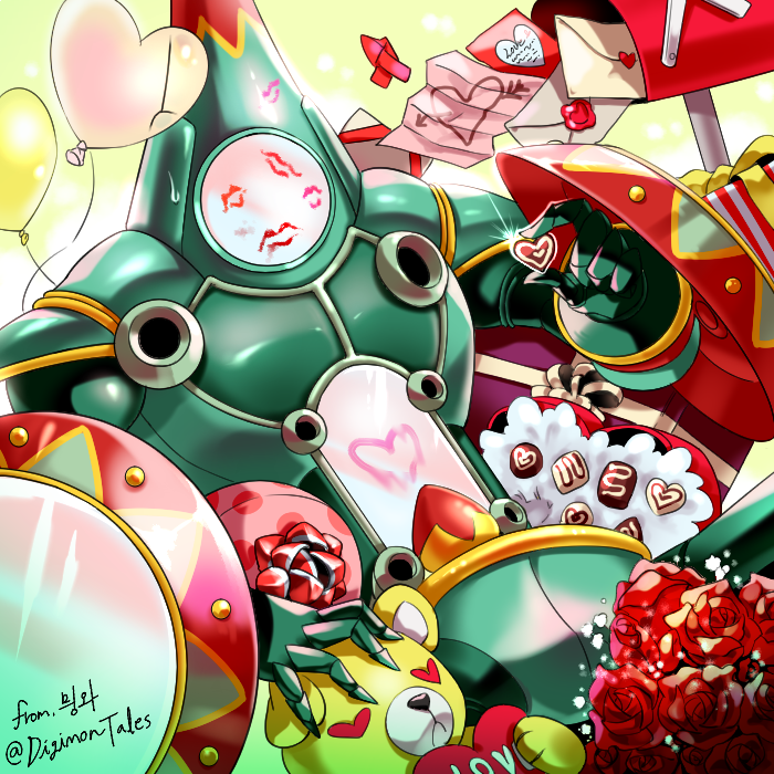 발렌타인 데이 해피 DAY VALENTINES HAPPY 초콜릿 EXOL DigimonTales