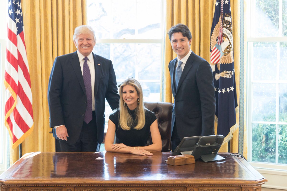 A great discussion with two world leaders about the importance of women having a seat at the table!       ???????????????? https://t.co/AtiSiOoho0