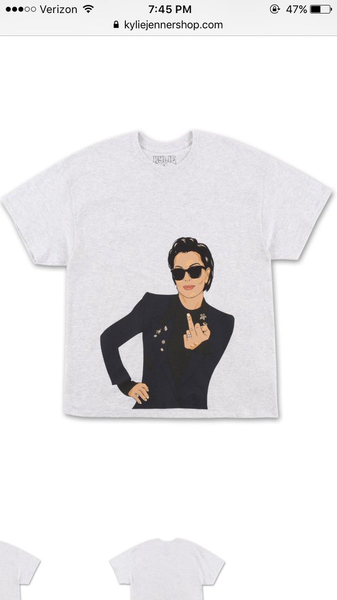 RT @Morgann_Foxx: I bought this shirt bc kris Jenner is my animal spirit @KylieJenner ???????????????? https://t.co/hu9COHO5CD