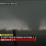 Tornado caught on camera near Ottawa, Illinois Tornado caught on camera near Ottawa, Illinois