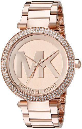 Michael Kors Women's MK5865 Parker Diamind Rose Gold-Tone Stainless Steel Watch Michael Kors Women's MK5865 Parker Diamind Rose Gold-Tone Stainless Steel Watch