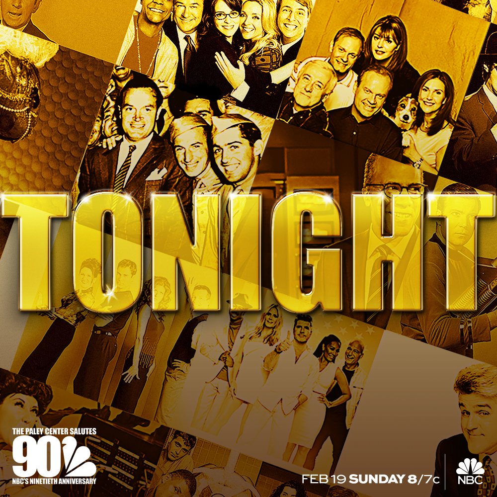 Celebrate 90 years of @NBC tonight at 8/7c !! #NBC90 https://t.co/XKOCviaJ8I