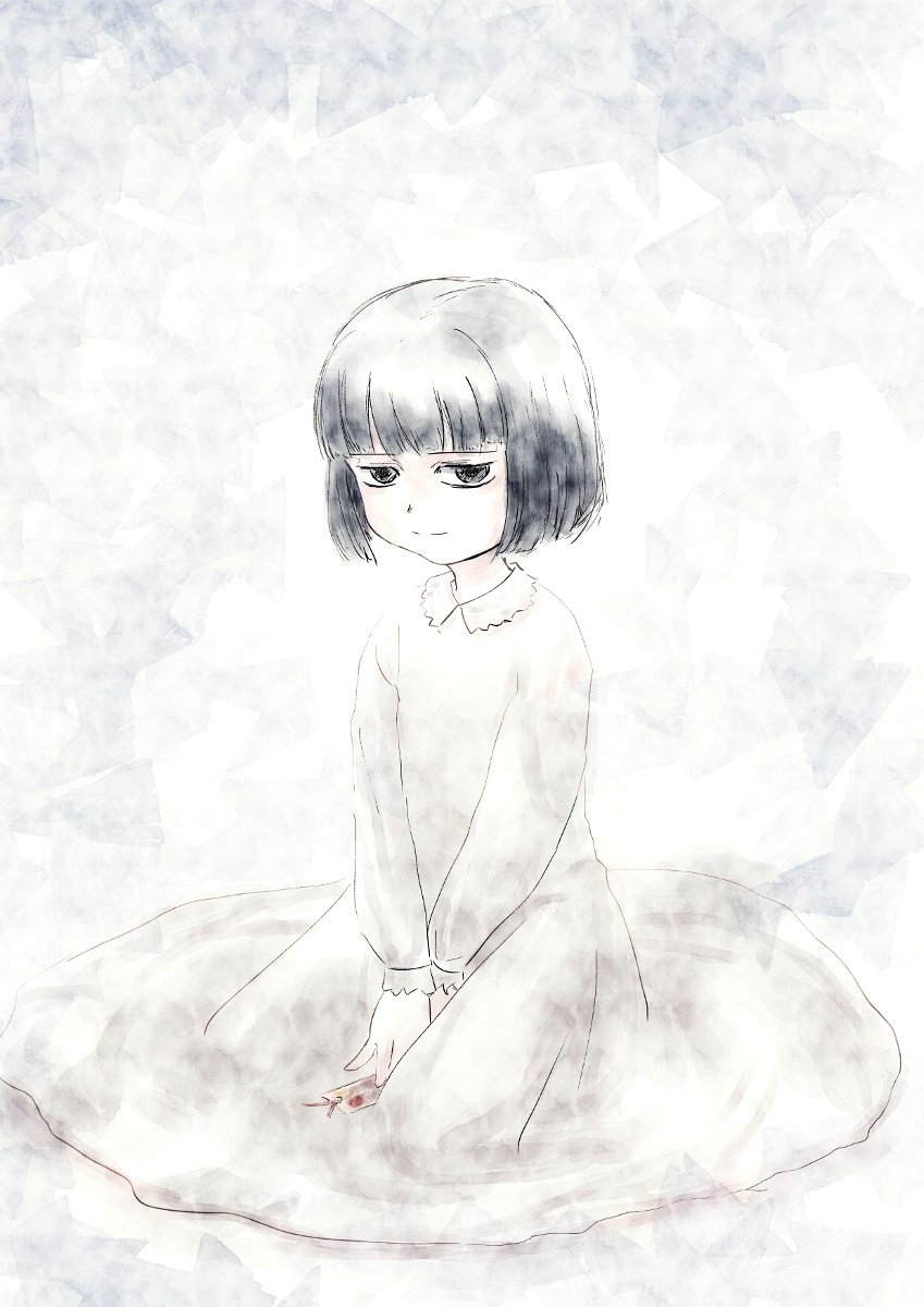 ロリ林落書き #ド嬢 黒髪ならロングだろと思ってたけどショートも悪くない… ロリ林落書き #ド嬢 黒髪ならロングだろと思ってたけどショートも悪くない…