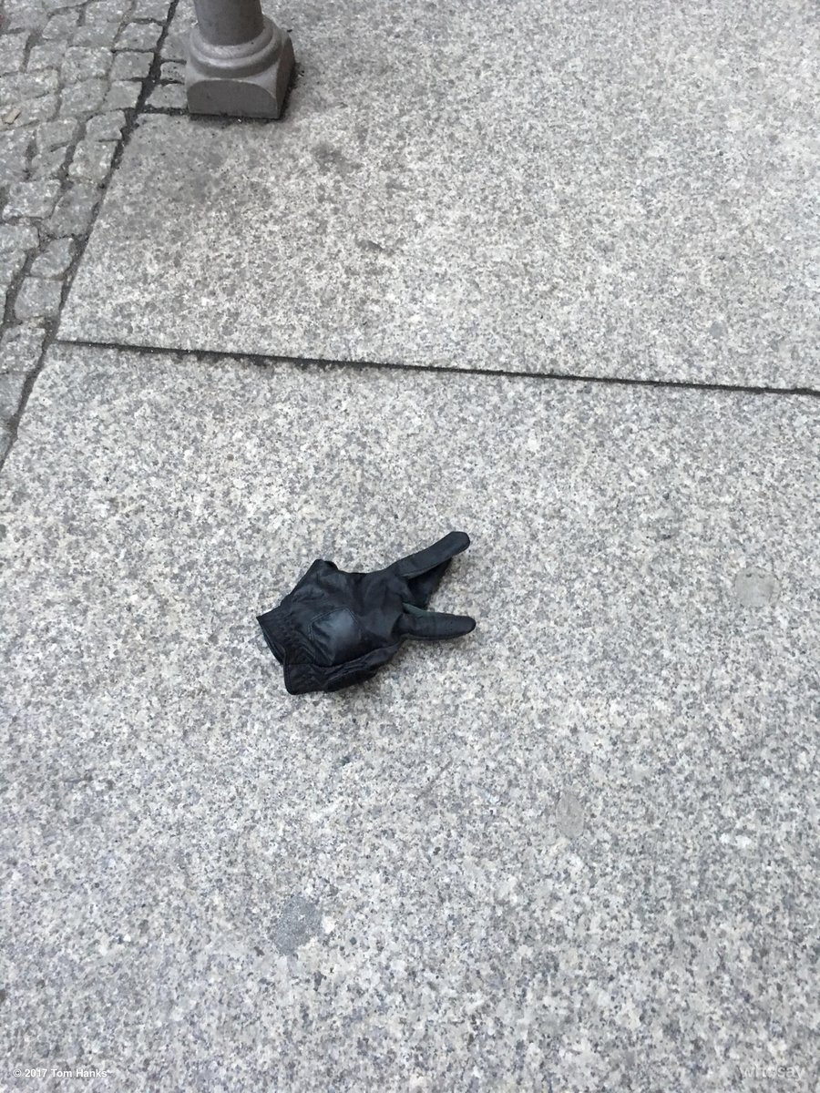 Insect? Bunny rabbit? Bird beak? Nope. Lost single glove, made of leather. Pricey loss. Hanx. https://t.co/pLxCez4LJE