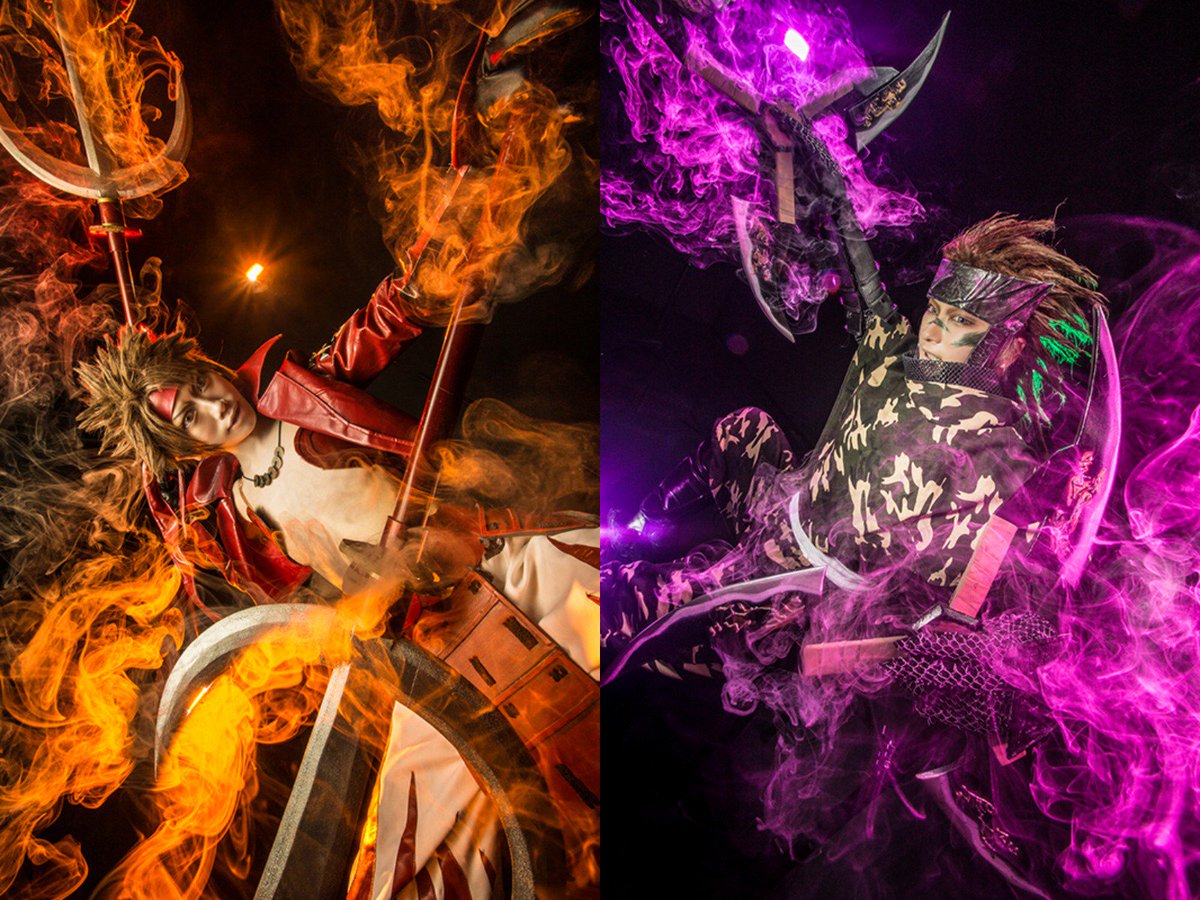 #カメラマン活動速報本日は▲ジャンル戦国BASARA◆コス猿飛佐助 /藤咲アリヤさん 真田幸村 /せいやさん◆場所スタジ #カメラマン活動速報本日は▲ジャンル戦国BASARA◆コス猿飛佐助 /藤咲アリヤさん 真田幸村 /せいやさん◆場所スタジ