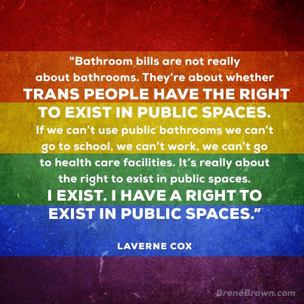 RT @BreneBrown: “I exist. I have the right to exist.” YES! Thank you @Lavernecox https://t.co/0YA1FWC8Ar