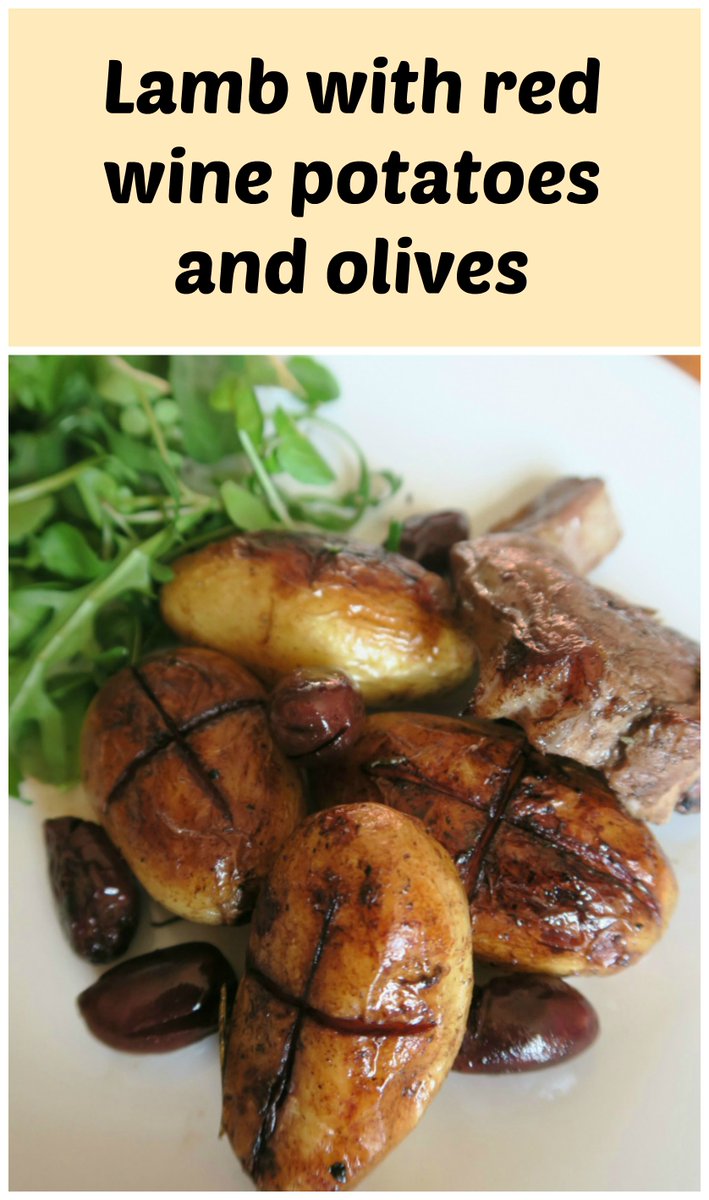 Easy one pot dinner: Lamb with red wine potatoes and olives https://t.co/wv94BofRwv https://t.co/zumSbwoHMT