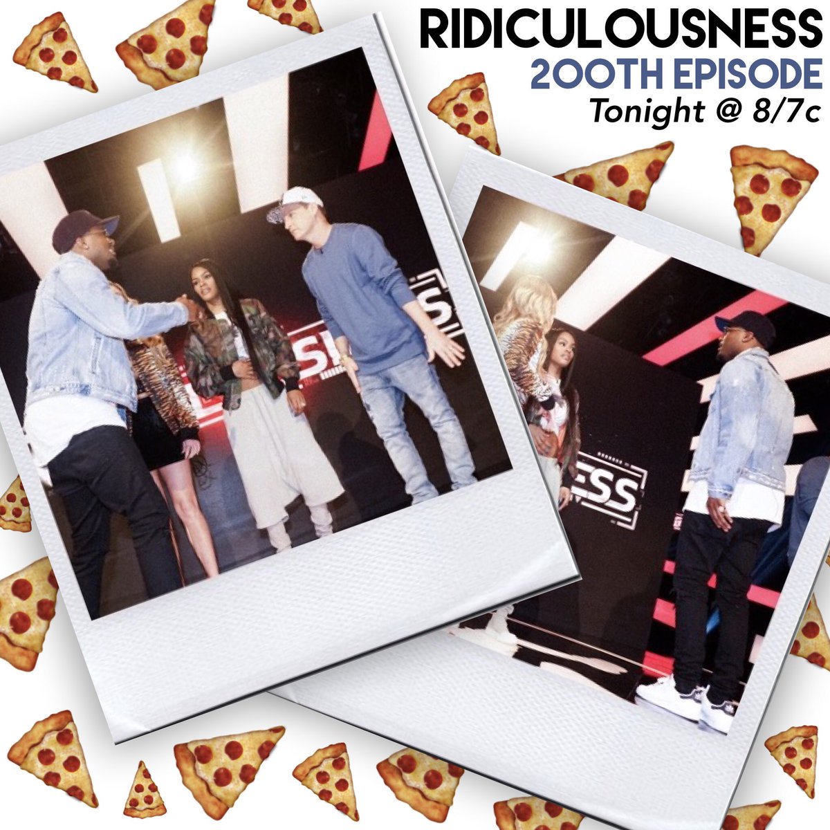 RT @Ridiculousness: 200th episode of Ridiculousness ???? Catch us @ 8/7c for our biggest #RidicFridays yet ???????????????? https://t.co/UBA3CLyrlO