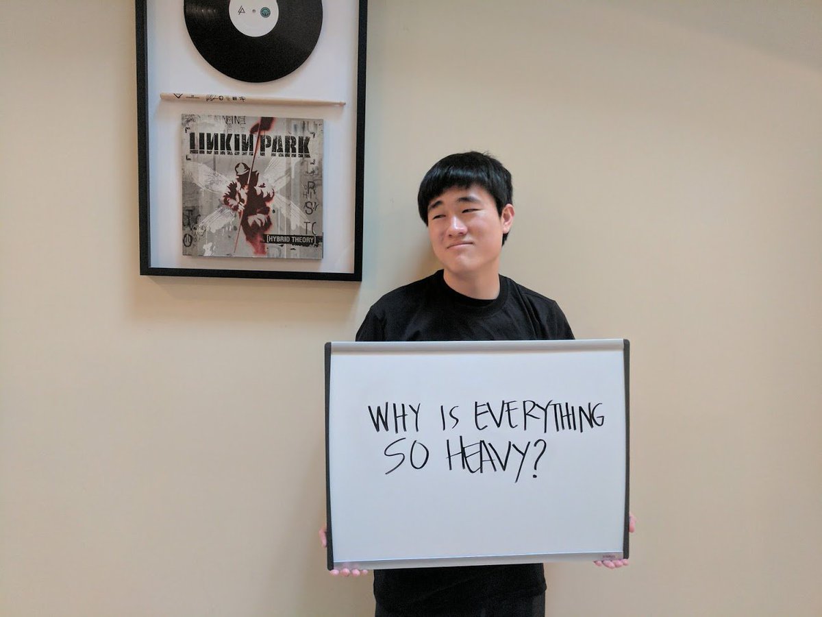 RT @Immortals: So much more than @Pobelter can carry... 

@linkinpark #HeavyLP https://t.co/hTTwm1QO7w