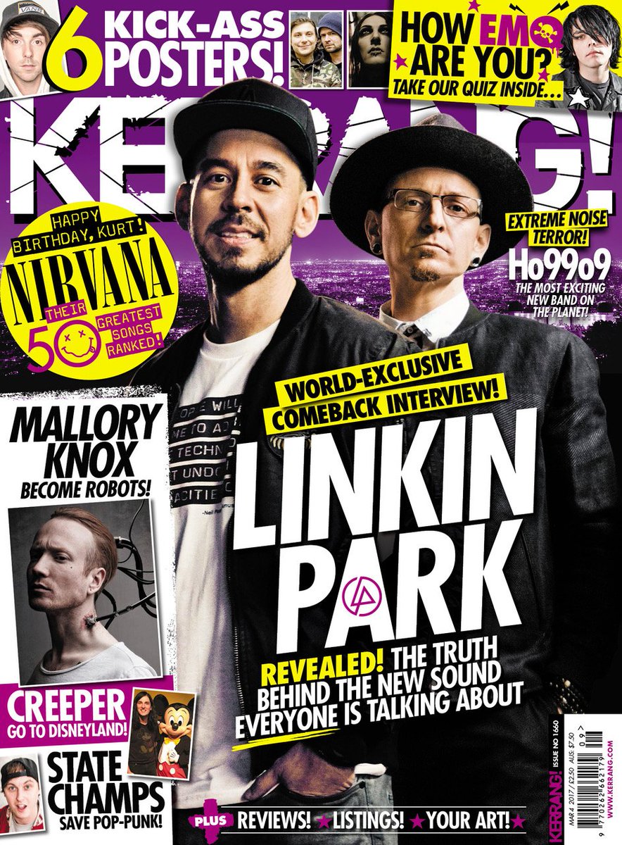 Pick up the latest issue of @KerrangMagazine out tomorrow - look who's on the cover: https://t.co/5J03iefLF4 https://t.co/WtWosjiWoK