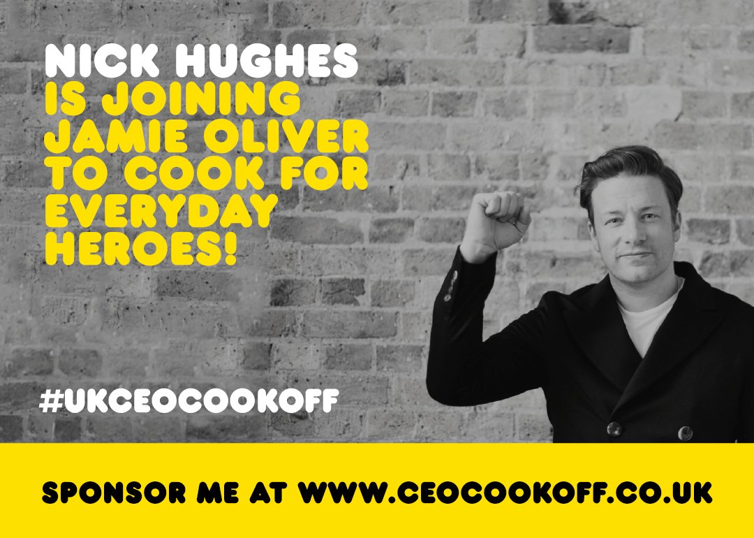 So happy to have Nick Hughes @WhirlpoolCorp part of the #ukceocookoff such a great cause- see you next week !! https://t.co/NvVZ5dI3kY