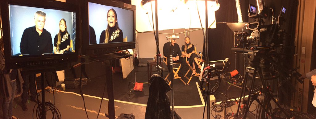 #ShadesOfBlue press continues! #BTS of a satellite media tour when we are beamed into your TV's 4 live interviews. https://t.co/gGXDhuNyOw