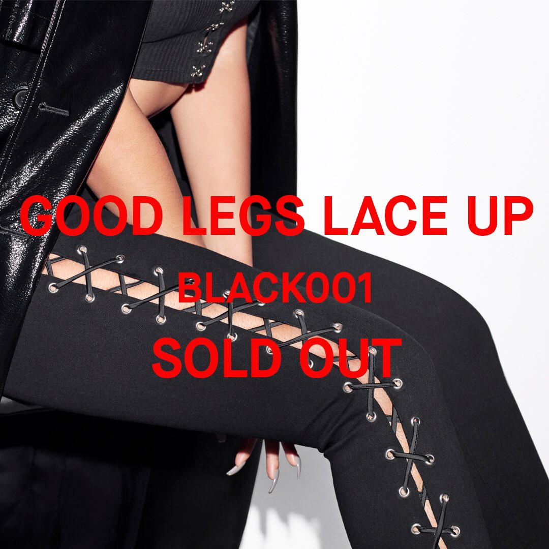 I am blown away!! Our Good American Good Legs Lace Up Black001 has completely SOLD OUT!! @goodamerican https://t.co/12qknyd9a3
