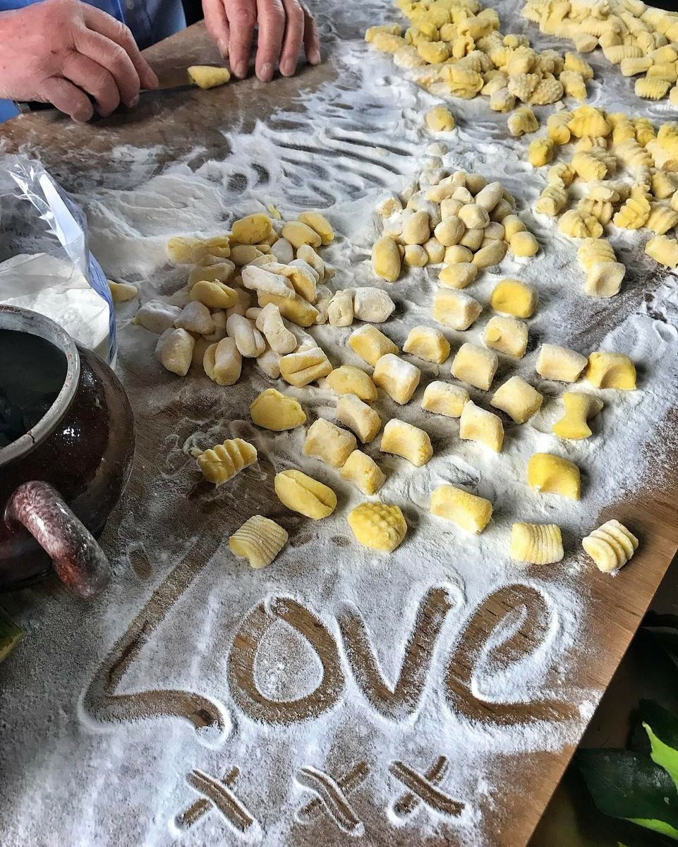 Last recipe of the day today the wonderful world of Gnocchi x x x x x love them xx x x https://t.co/n88eT9BaQM