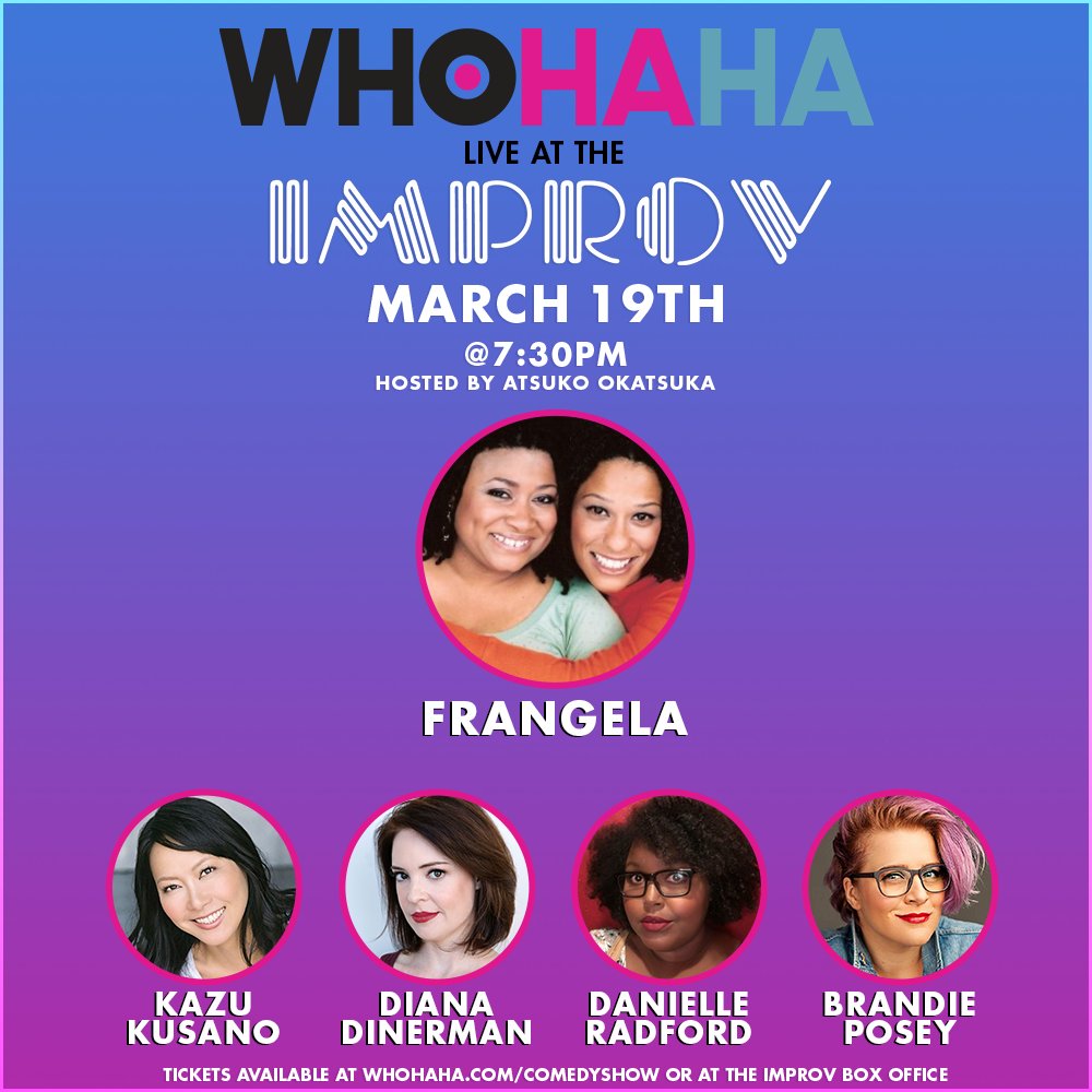 RT @whohahadotcom: March is about to get way funnier. Get tickets for our ???? line-up now! https://t.co/bEh1hM4ruQ https://t.co/jA9lXsFjHf