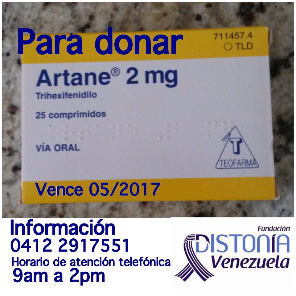 artane 2 mg