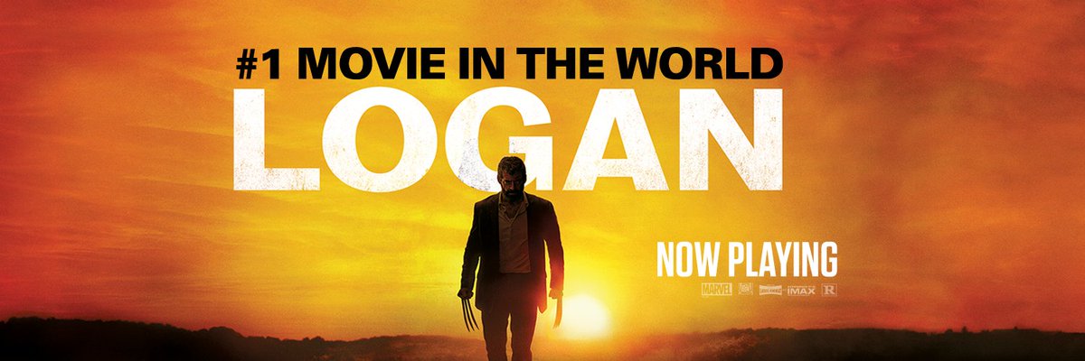 RT @WolverineMovie: Thank you for making #Logan the #1 Movie in the World! https://t.co/yA40y0KzF5