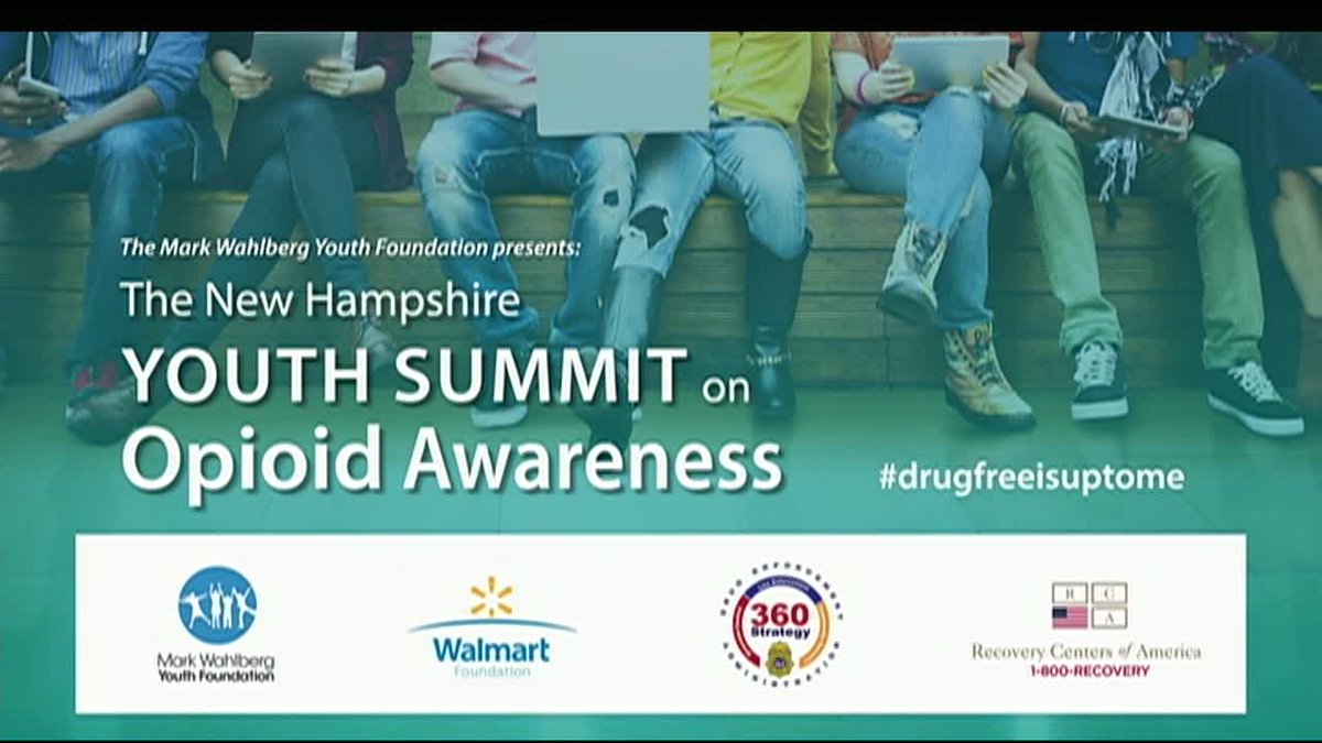 RT @WMUR9: ???? WATCH LIVE: New Hampshire Youth Summit on Opioid Awareness - https://t.co/mk2ixY77J9 https://t.co/tKTsT7dC0g