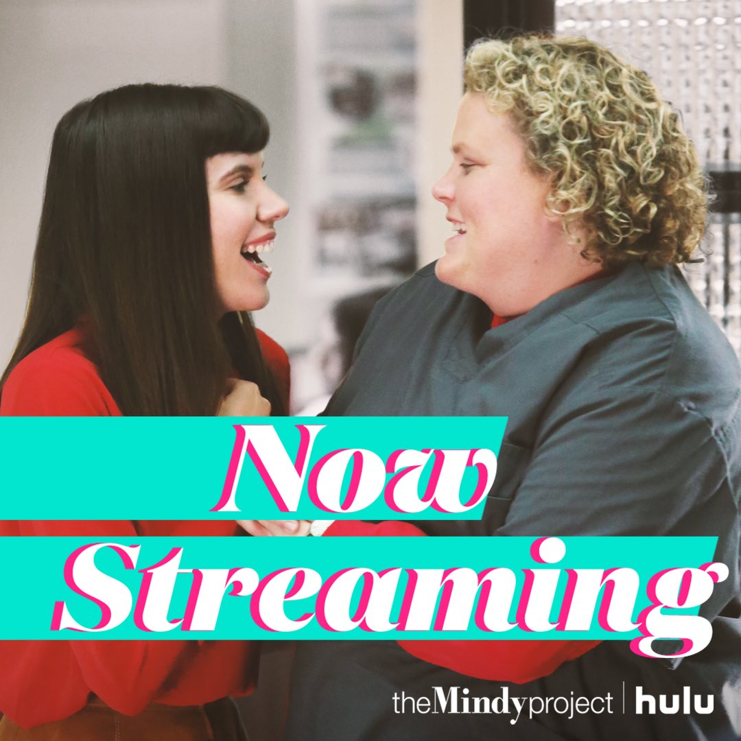 YAS. All new #TheMindyProject now streaming @hulu https://t.co/olwsn6qcH3