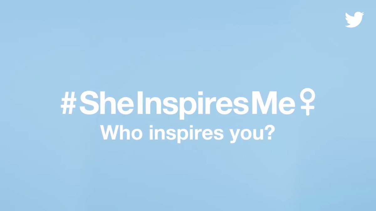 RT @Twitter: From Lady Gaga to Malala, these women are redefining what it means to be a leader. #SheInspiresMe https://t.co/HYc3aiUfy3