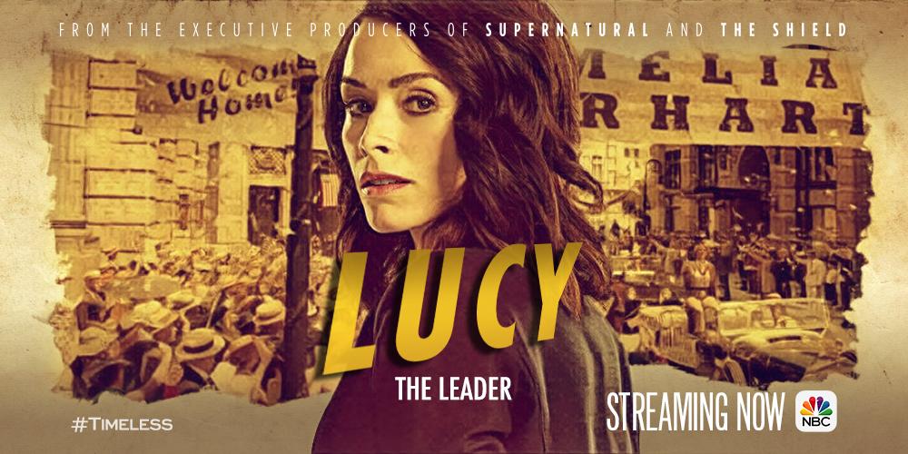 RT @NBCTimeless: There's no team without Lucy. #InternationalWomensDay #Timeless https://t.co/VISP13i3Jz